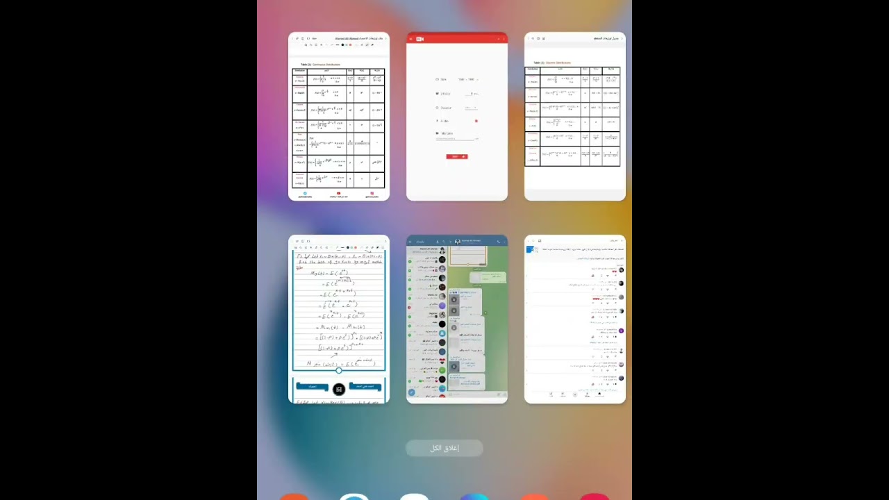 احصاء مرحلة رابعة الفصل الاول / طريقة الدالة المولدة للعزوم m.g.f
