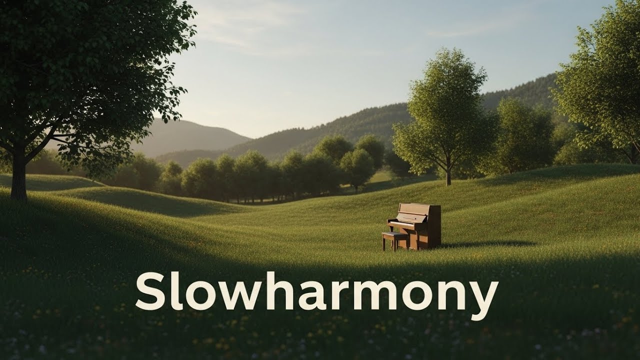 1 Hour Calm Piano for Gentle Focus & Emotional Ease – Slowharmony