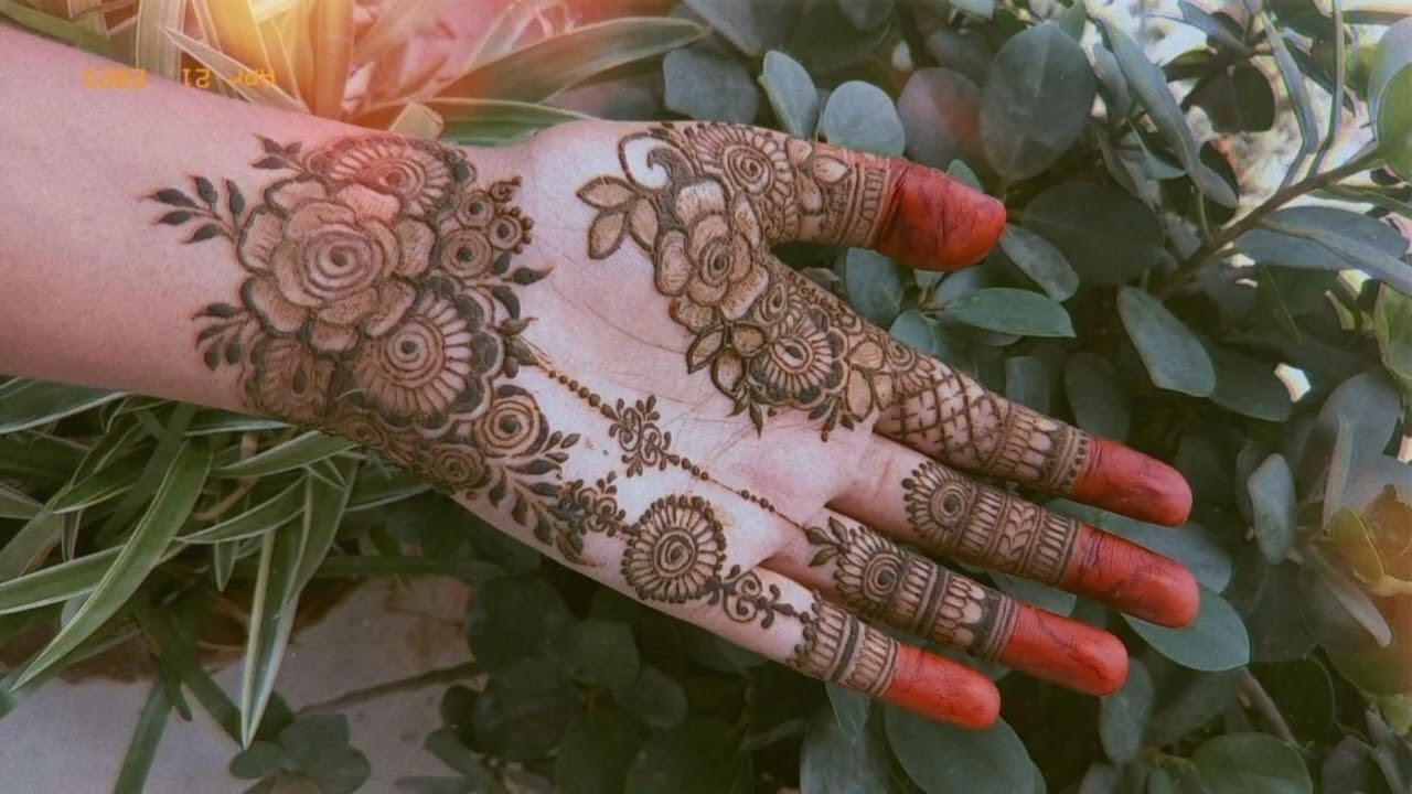 New Easy  bridal fronthand mehndi design | Simple mehndi design | mehndi designs | mehndi
