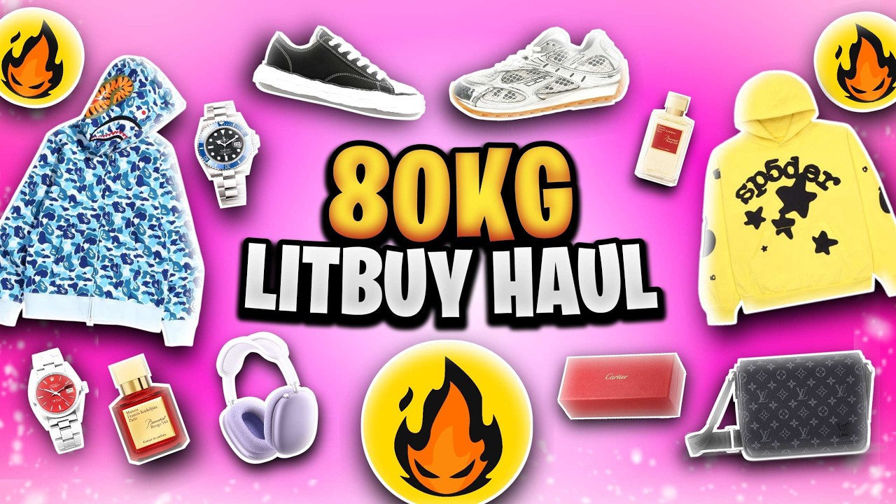 Огромная партия товаров LITBUY весом 80 кг (находки из электронной таблицы)