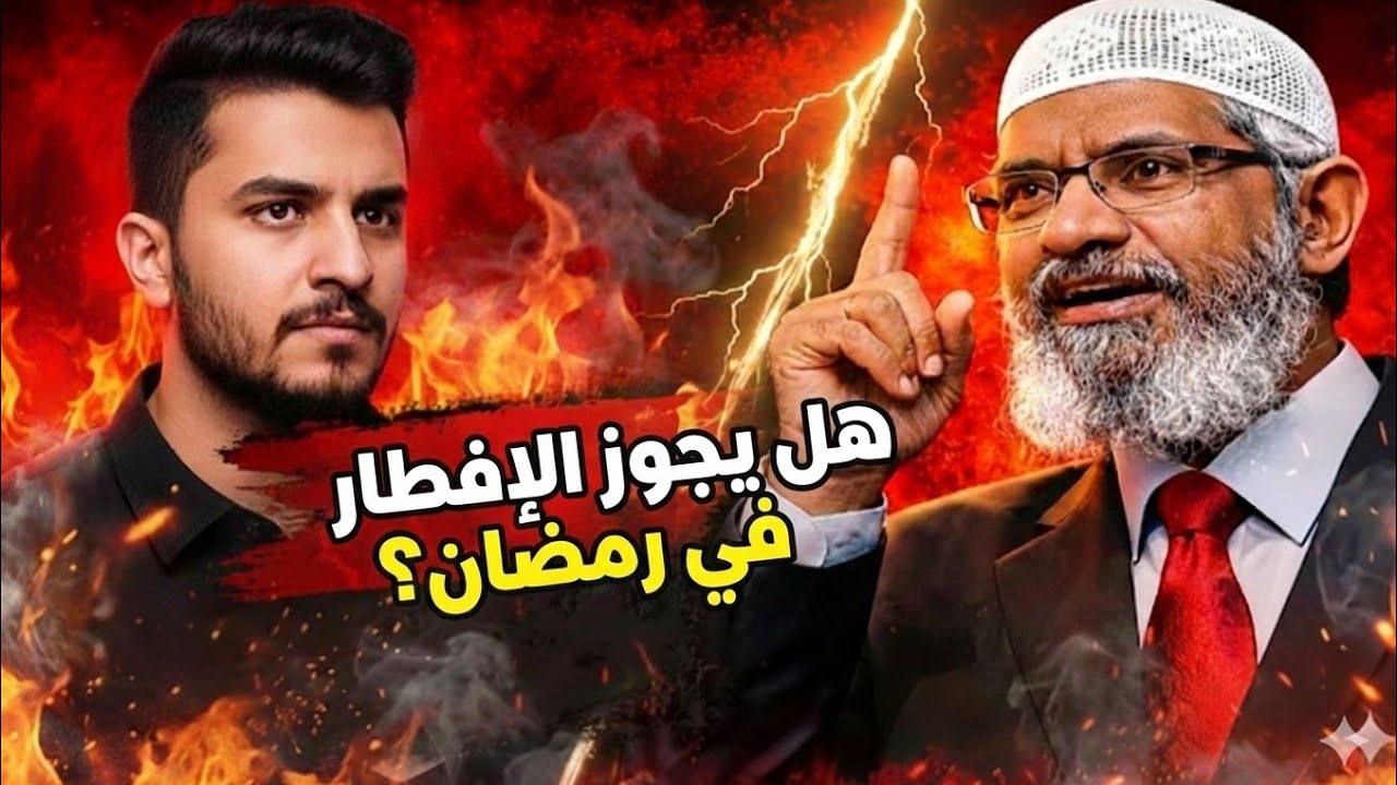 هل يجوز الإفطار في رمضان | إجابة صادمة من د. ذاكر نايك