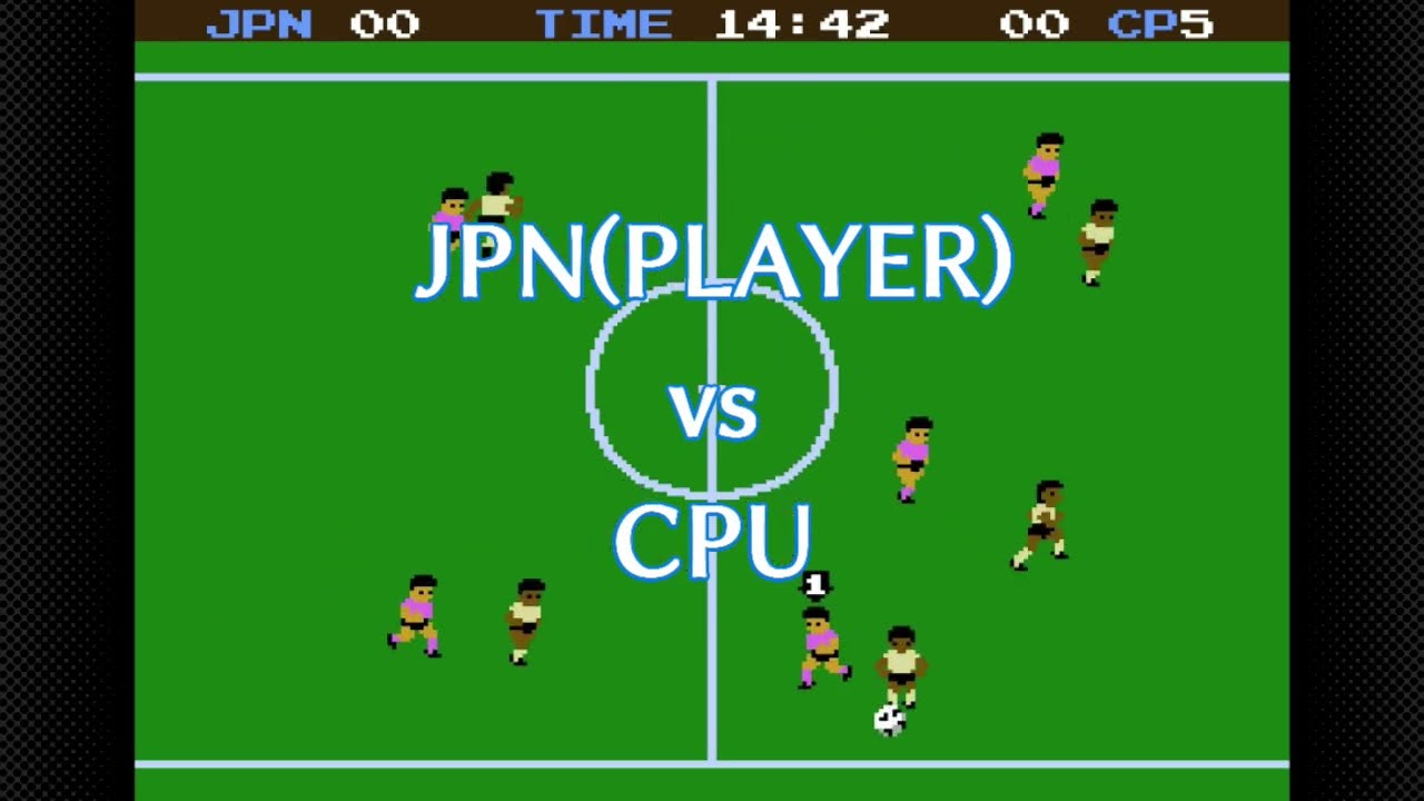 【SOCCER】121th　JPN(PLAYER) vs  CPU