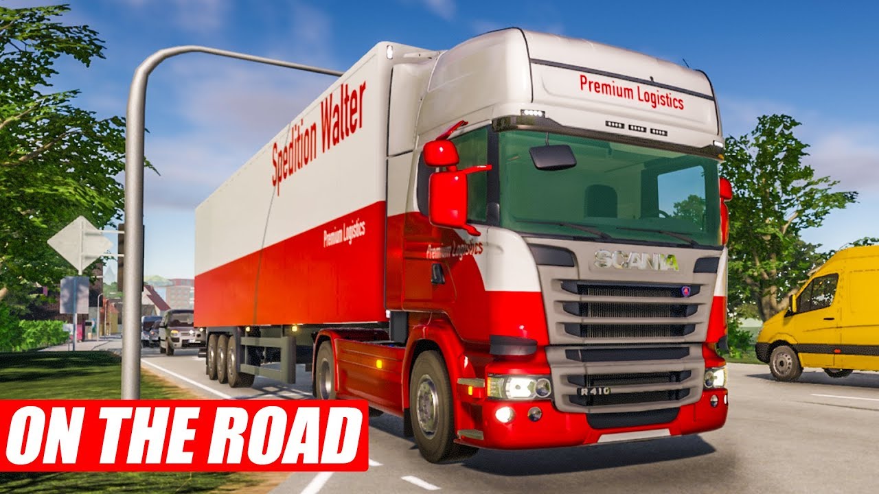 ON THE ROAD #11: Mit dem SCANIA über Landstraße und Autobahn! | LKW-Simulator OTR
