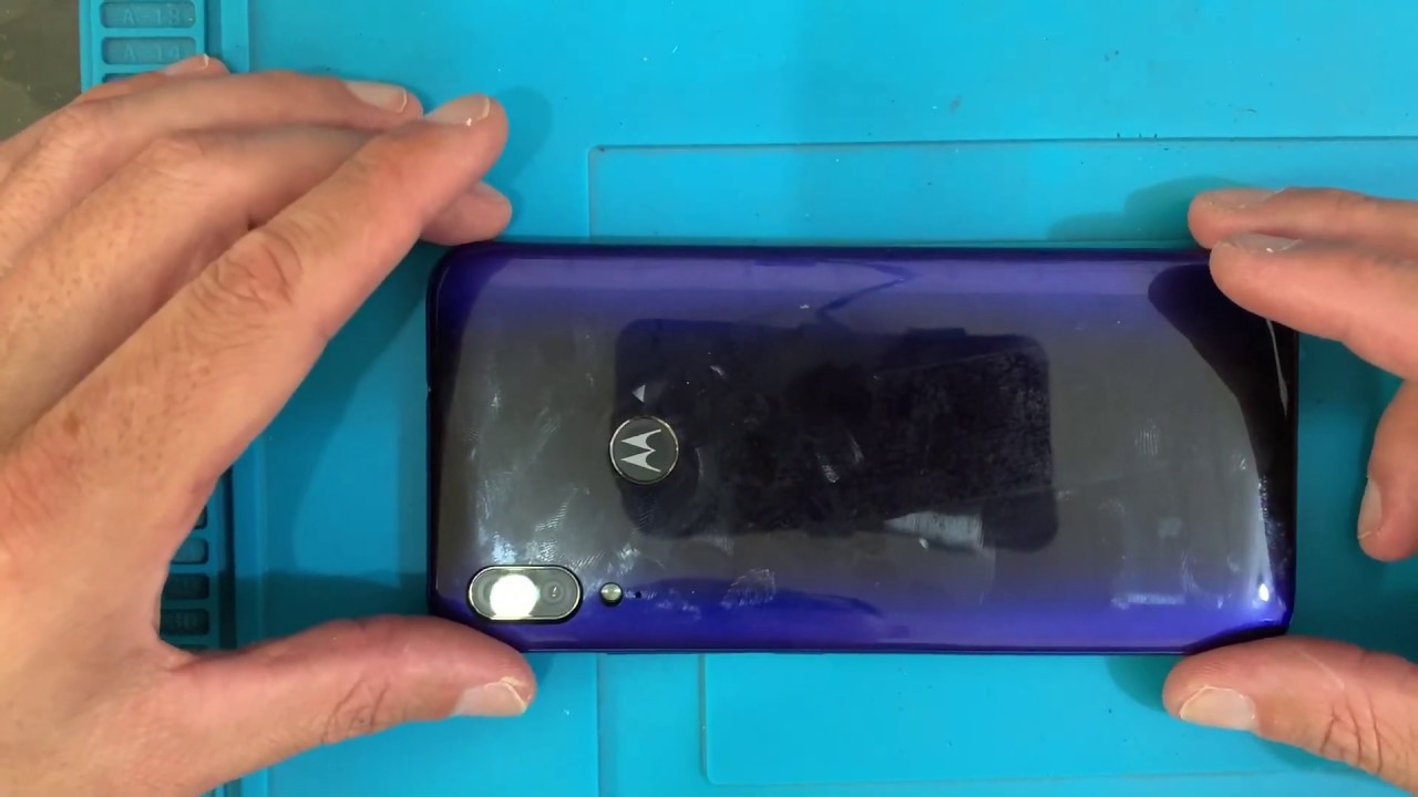 Troca de tela moto E6 Plus