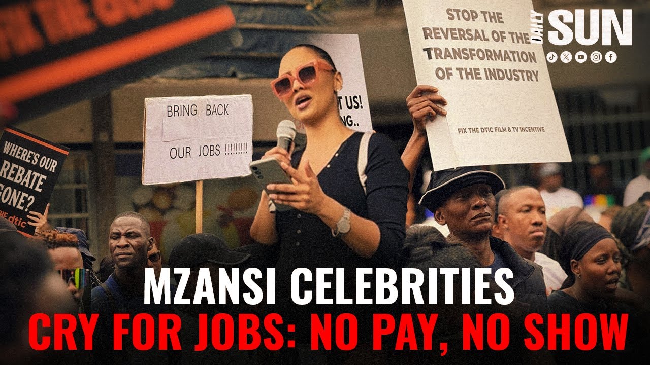 Движение Save SA Film Jobs проводит марши в поддержку срочной помощи!