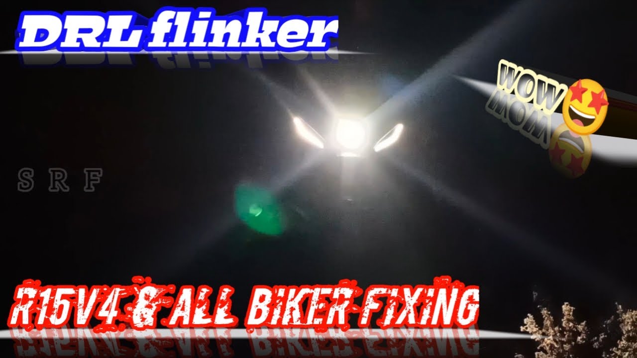 #tamil DRL flicker fix in R15V4 and all bike #yamaha #r15v4 #lightworker #drl #fan #bikelovers