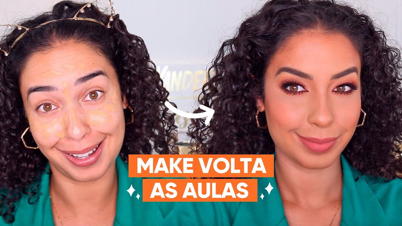 MAQUIAGEM FÁCIL PRA VOLTA AS AULAS E TRABALHO | JULIANA LOUISE