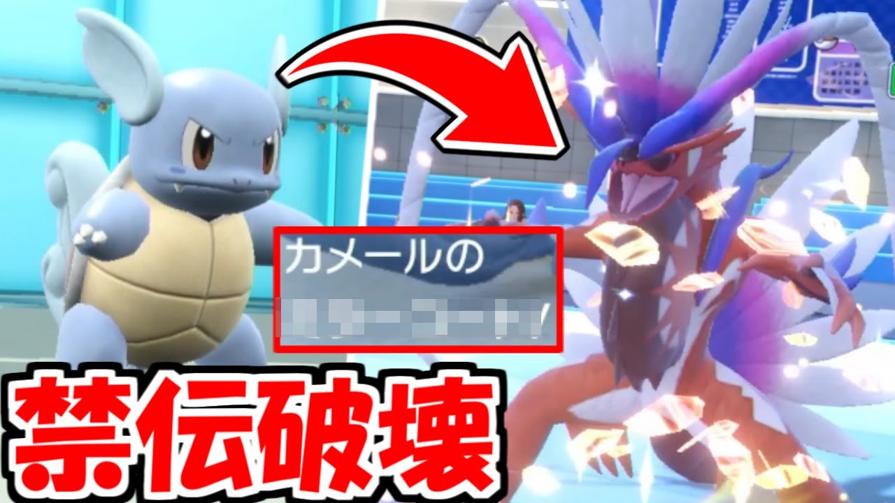 魔の禁伝２体環境で「カメール」を驚きの戦術で使ったら相手が涙目敗走した件ｗｗｗ【ポケモンSV実況】