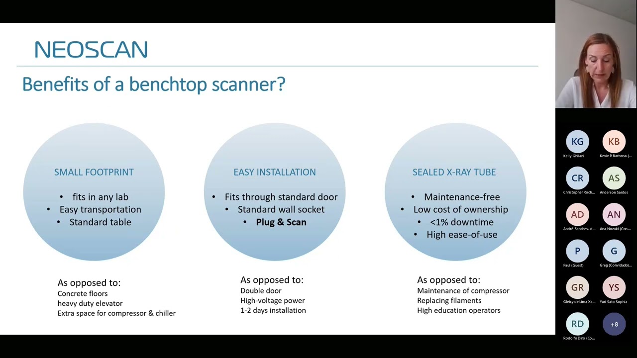 Webinar NeoScan |  MicroCT &ndash; Microtomografia por Raio X