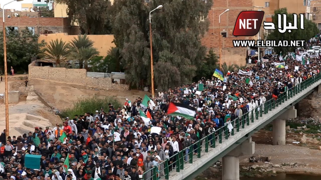 ولاية بشار كباقي ولايات الوطن .. شهدت يوم أمس مسيرة ضخمة .. شارك فيها الجميع