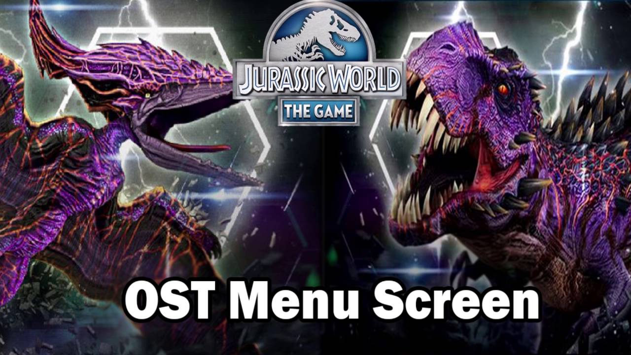 WORLD BOSS EVENT OST MENU SCREEN - Jurassic World The Game HQ