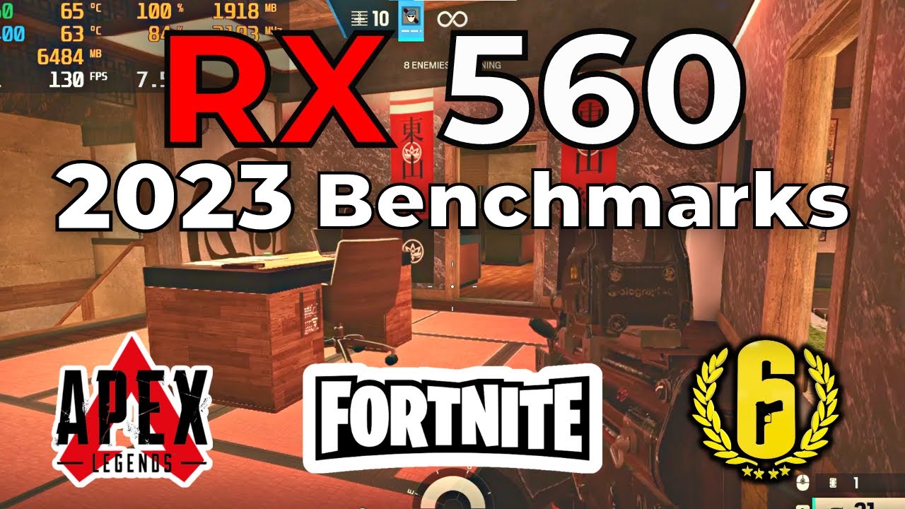 RX 560 Benchmarks 2023 - 3 Games Tested