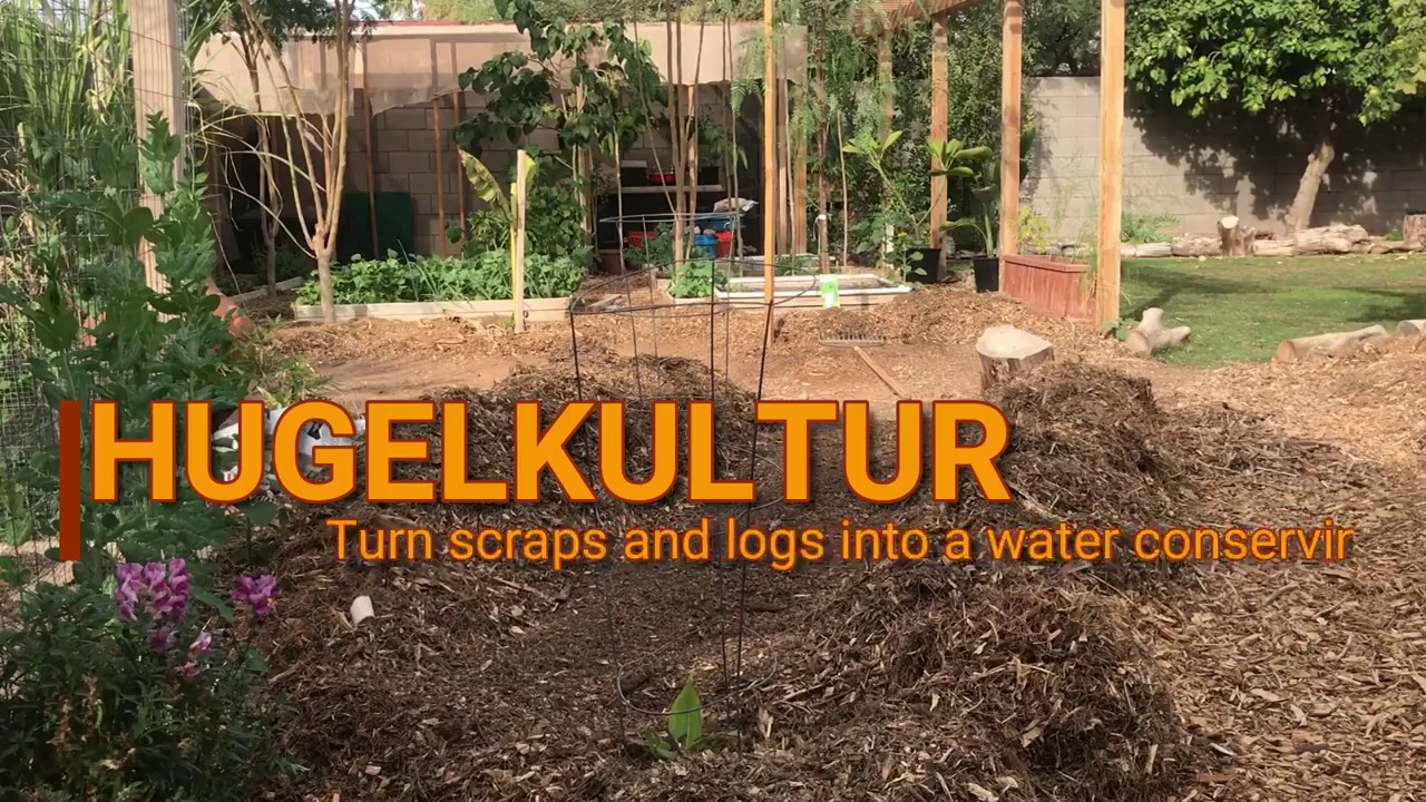 Building a Hugelkultur Mound