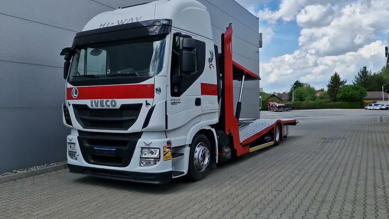 Autotransporter na sprzedaż Iveco Stralis 4x2