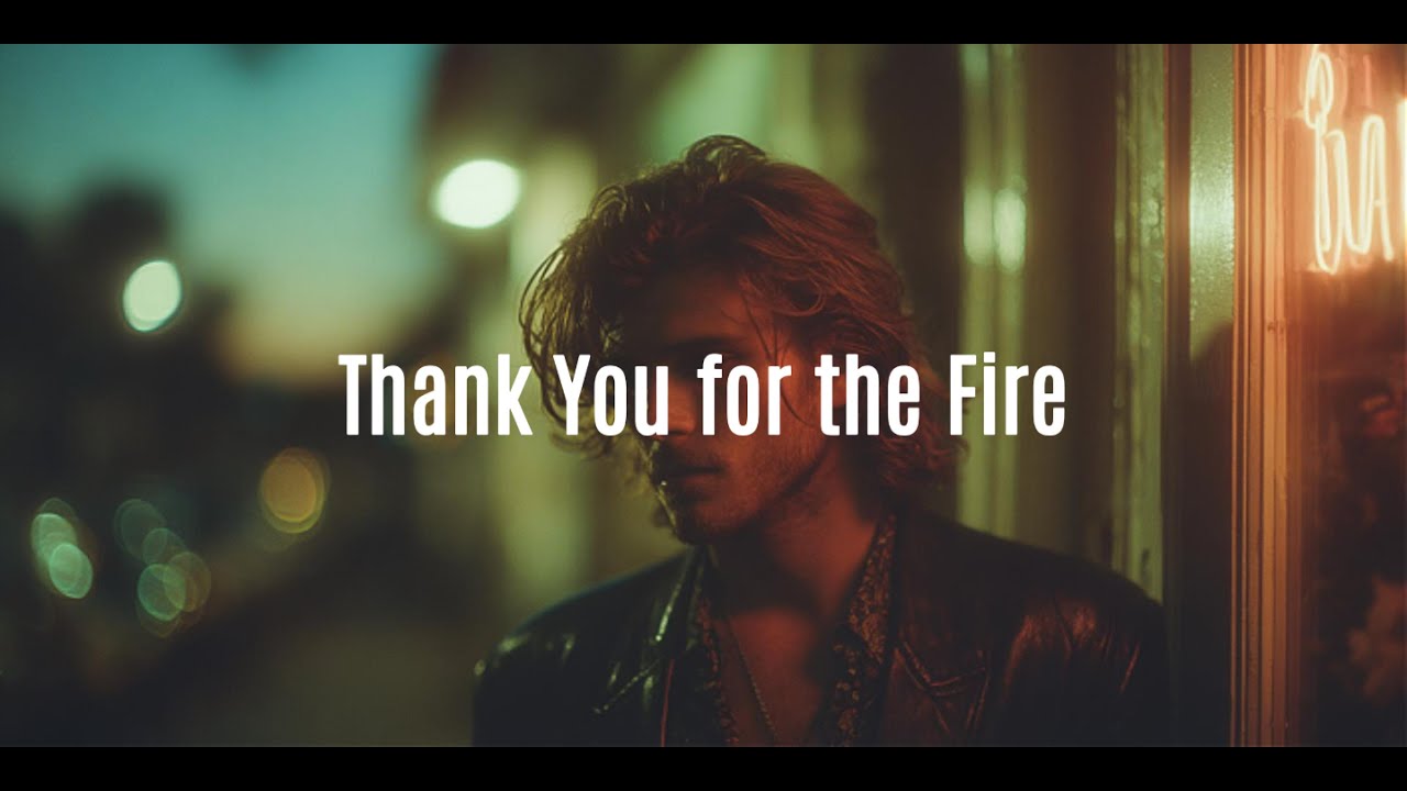 Thank You for the Fire | Bittersweet Goodbye Anthem | Back to the 80s Rock