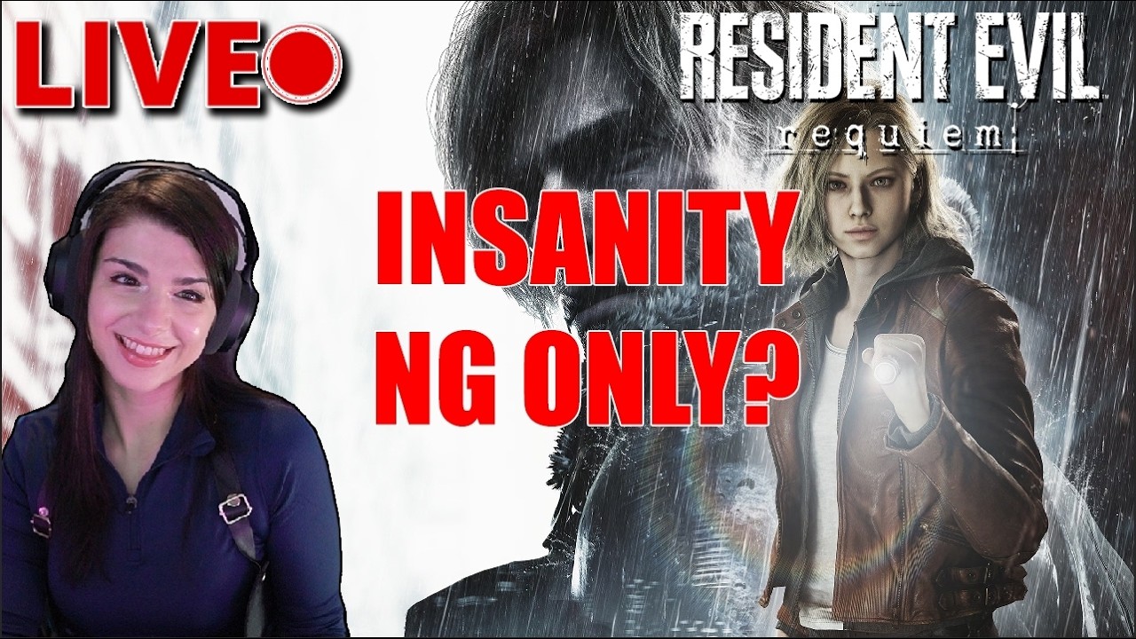 RESIDENT EVIL REQUIEM INSANITY TIME! Day 2 -