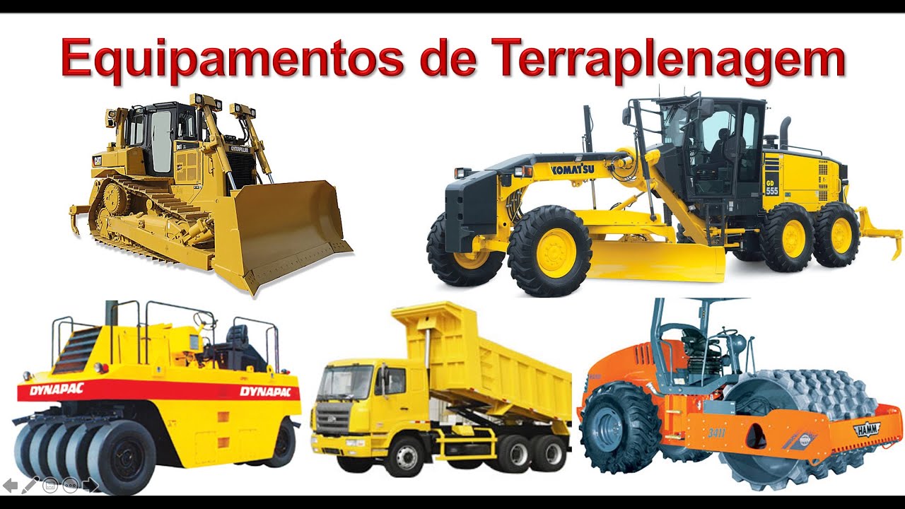 Equipamentos de Terraplenagem - Estradas