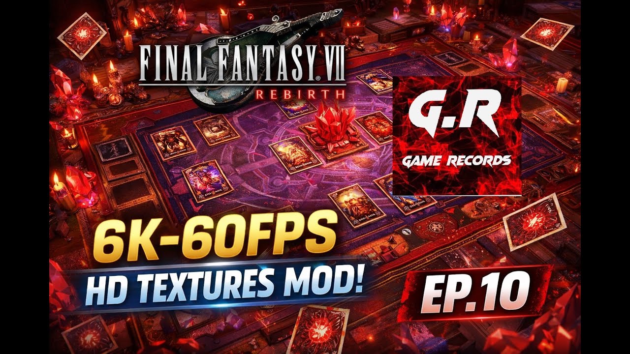 Final Fantasy 7 Rebirth - Série Completa – EP.10:Dia de queen's blood. (6K 60FPS)