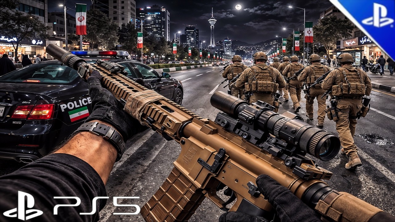 CIA Ground Operation Launched in Tehran, IRAN [PS5 4K] Immersive Graphics Gameplay