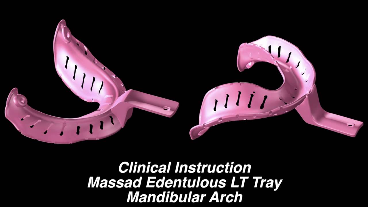 Massad® Edentulous LOW TEMP Impression Tray