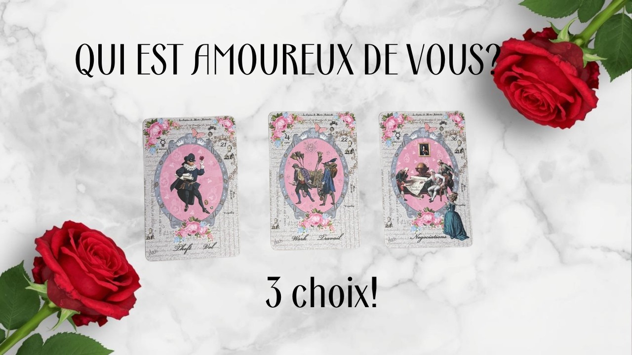 QUI EST AMOUREUX DE VOUS? #tiragesentimental #intemporel