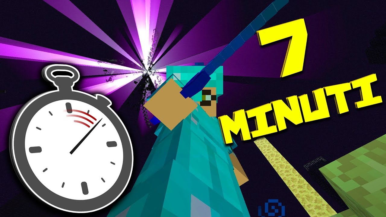 COSE DA FARE SU MINECRAFT IN 7 MINUTI