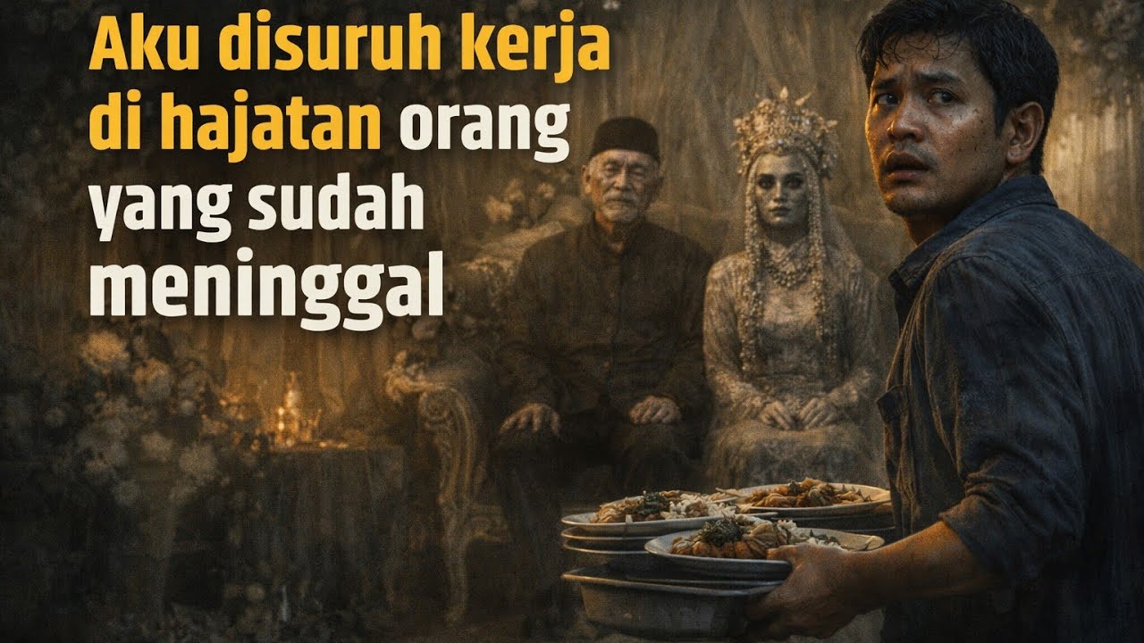 Diundang Hajatan Tengah Malam || Ternyata Tuan Rumah Sudah Mati 20 Tahun!  #ceritahorrorindonesia 