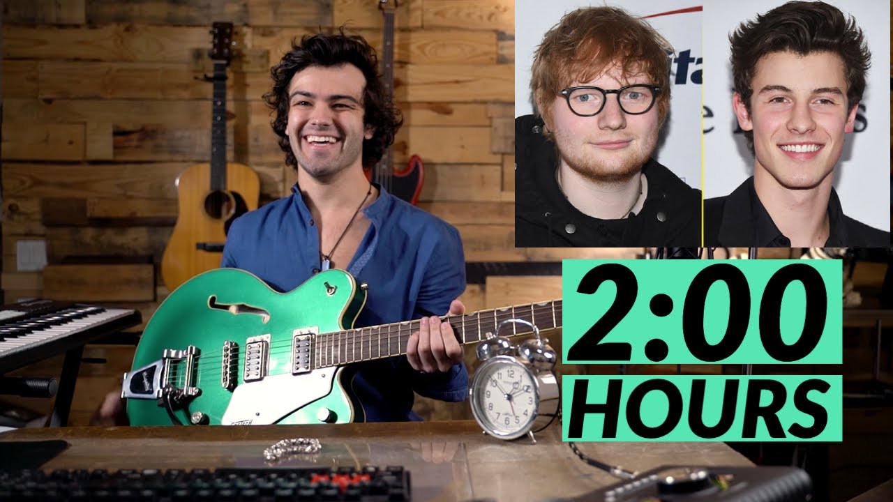 Writing a NEW Shawn Mendes/Ed Sheeran Song in 2 HOURS
