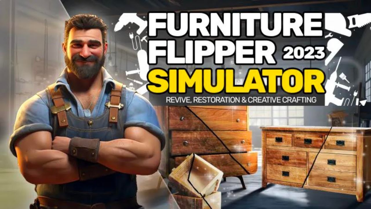 Furniture Flipper Simulator: Revive, Restoration & Creative Crafting - Nintendo Switch Gameplay