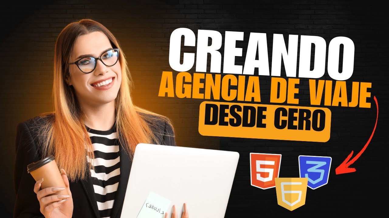 Cómo crear una agencia de viajes desde cero usando HTML y CSS | Tutorial Completo