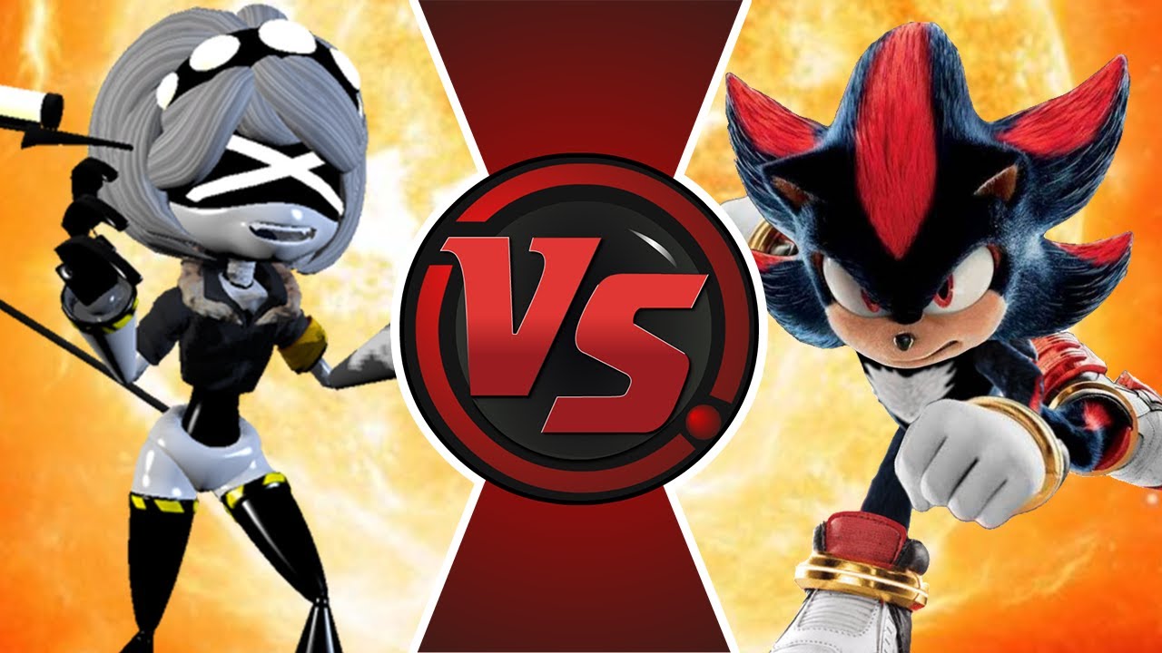 SHADOW vs V! (Shadow the Hedgehog vs Murder Drones) | Cartoon Fight Club