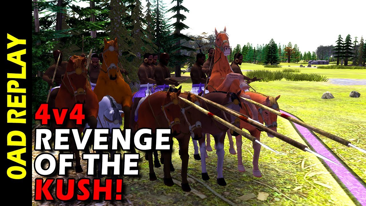 0AD - 4v4 Revenge of the Kush!