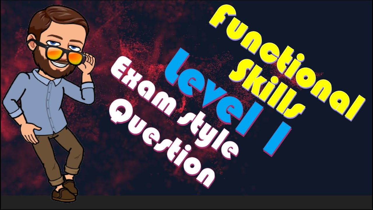 Functional Skills maths - Level 1 question