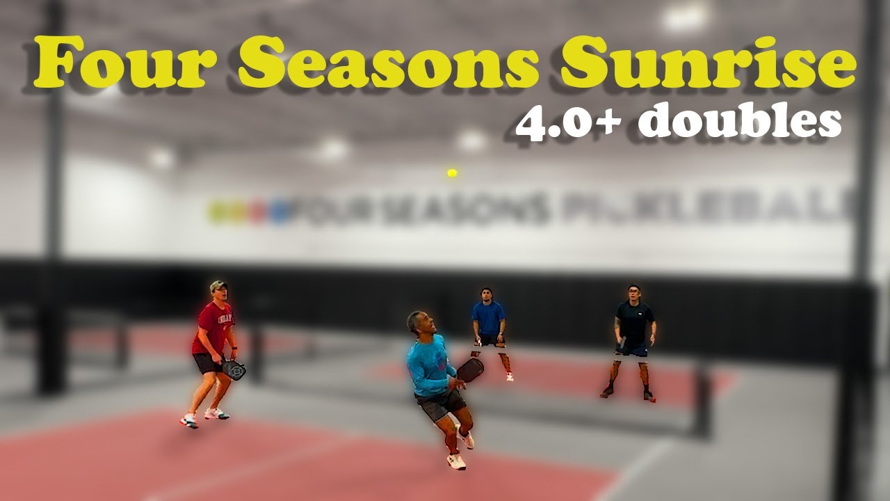 Doubles Pickleball - Doug & Alex -vs- Joe & Danny