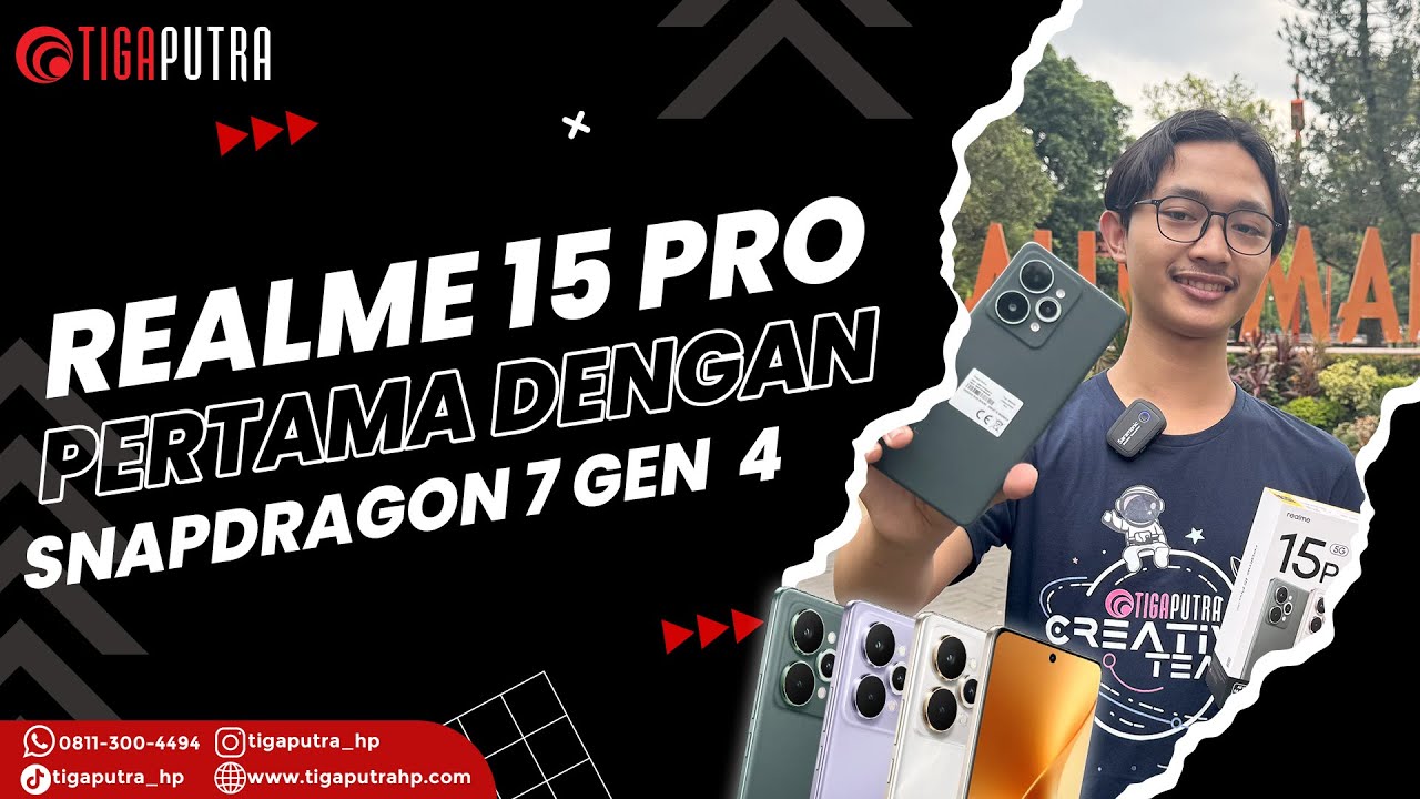 Realme 15 Pro 5G Resmi! Desain Premium, Chipset Baru Snapdragon 7 Gen 4 🔥