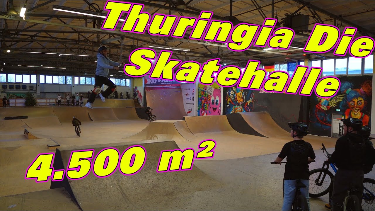 💥Thuringia Funpark Deutschlands größter Skatepark 4.500 m²💥