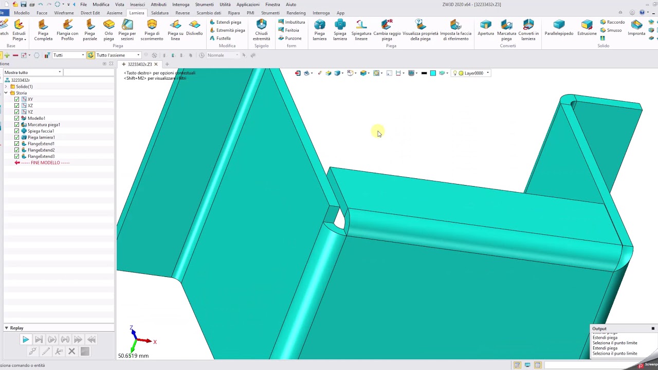 ZW3D - chiusura scarichi su file step