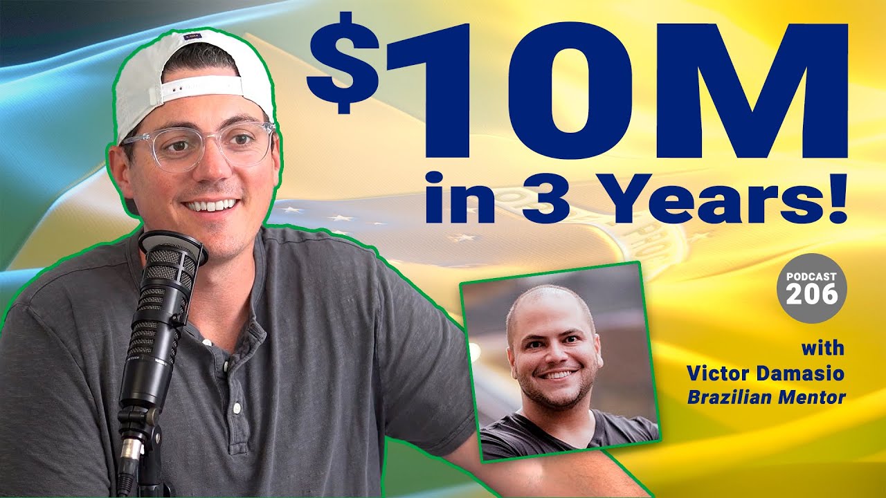 $10M Over the Last 3 Years as a Brazilian Mentor | Victor Damasio | The Online Course Show #206