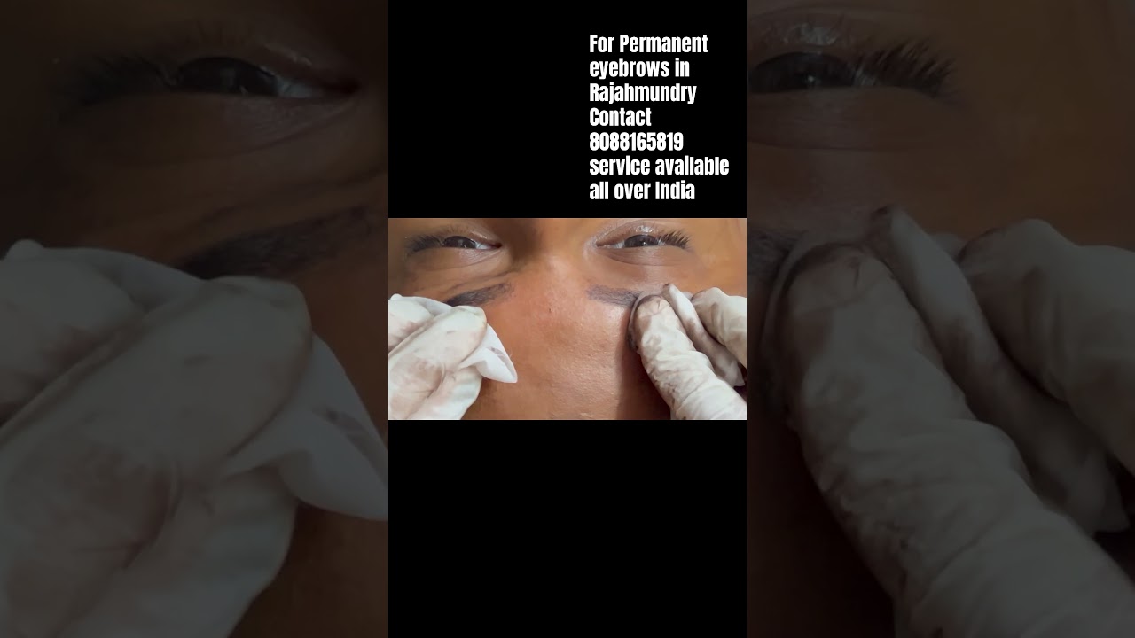 How to do permanent eyebrows 