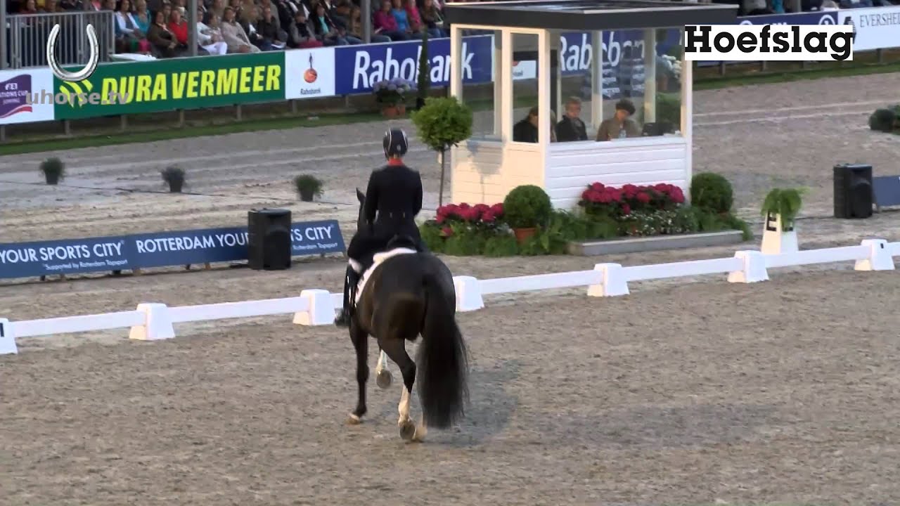 Charlotte Dujardin en Valegro tijdens Kür CHIO Rotterdam