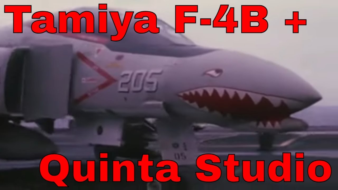 Tamiya F-4B plus New Quinta Studio Cockpit Detail Set