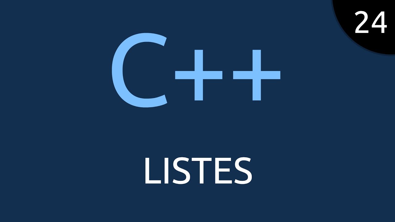 C++ #24 - listes
