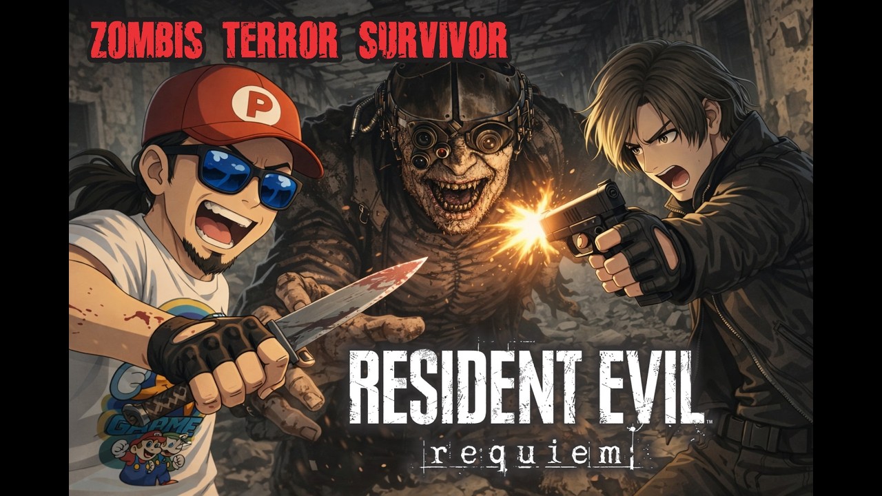 😈Resident Evil Requiem😈 Zombies Survivor Terror| PARTE 2| EN VIVO #residentevilrequiem #residentevil