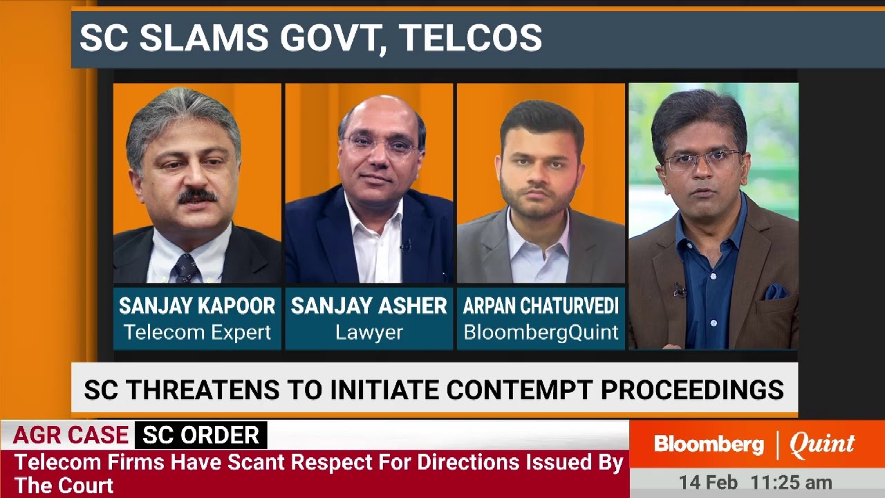 AGR Dispute: Supreme Court Asks Telcos Why They Shouldn&rsquo;t Be Held In Contempt For Not Paying Dues
