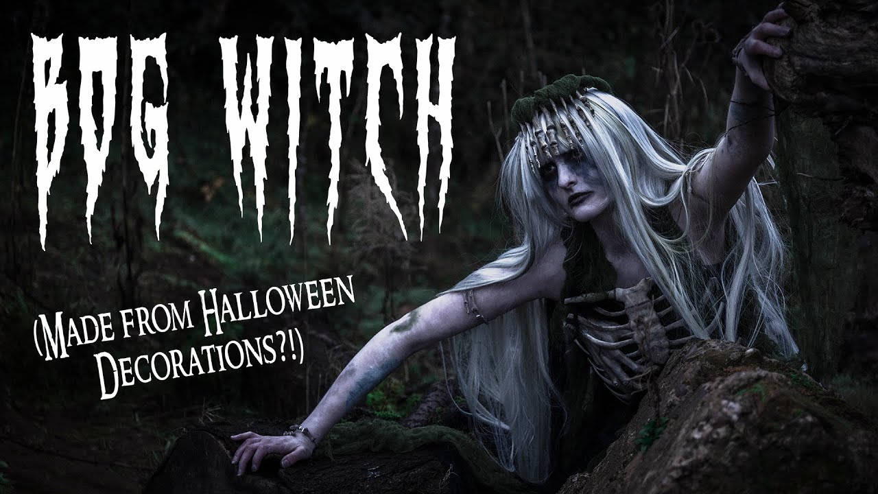 I Made A Halloween Costume Using ONLY Halloween Decorations!