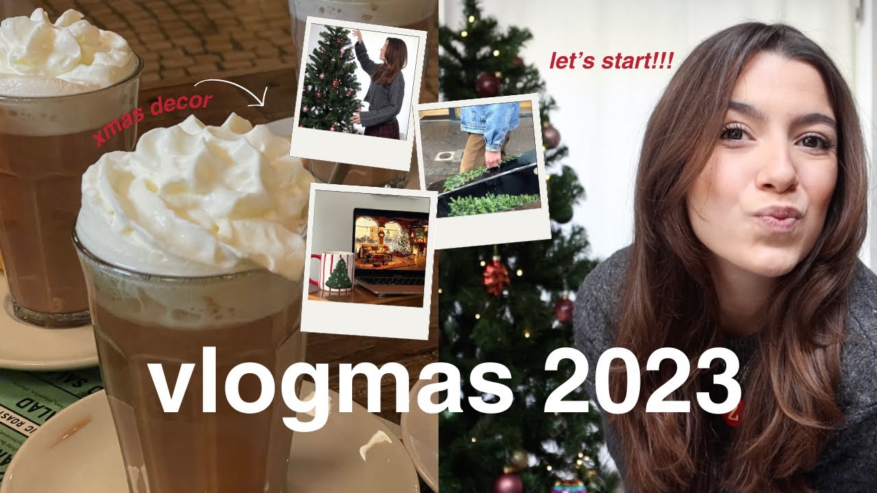 VLOGMAS #1⭐️xmas haul, decorazioni per la casa nuova, cozy vibes & more
