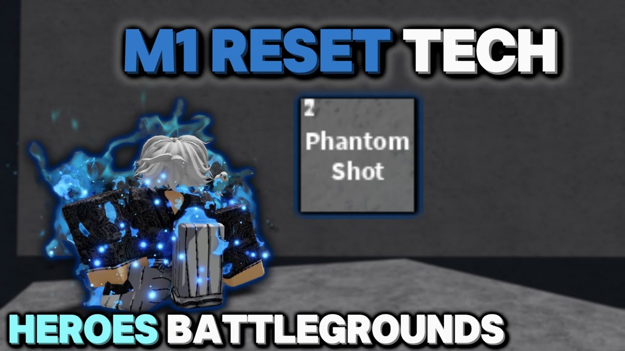 Dabi V2 just got his old M1 Reset Tech back after months... - Roblox Heroes Battlegrounds
