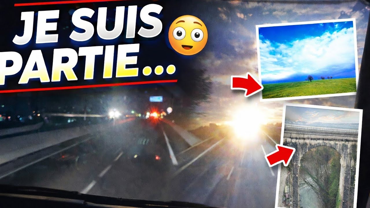 JOUR 1 : Je pars vivre dans un camion avec un routier 🚛