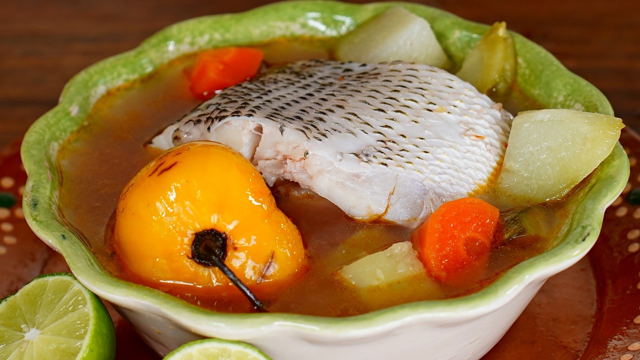 Este Caldo De Pescado De La Rivera Del Lago Te Va Encantar, Cocinando Con Angel