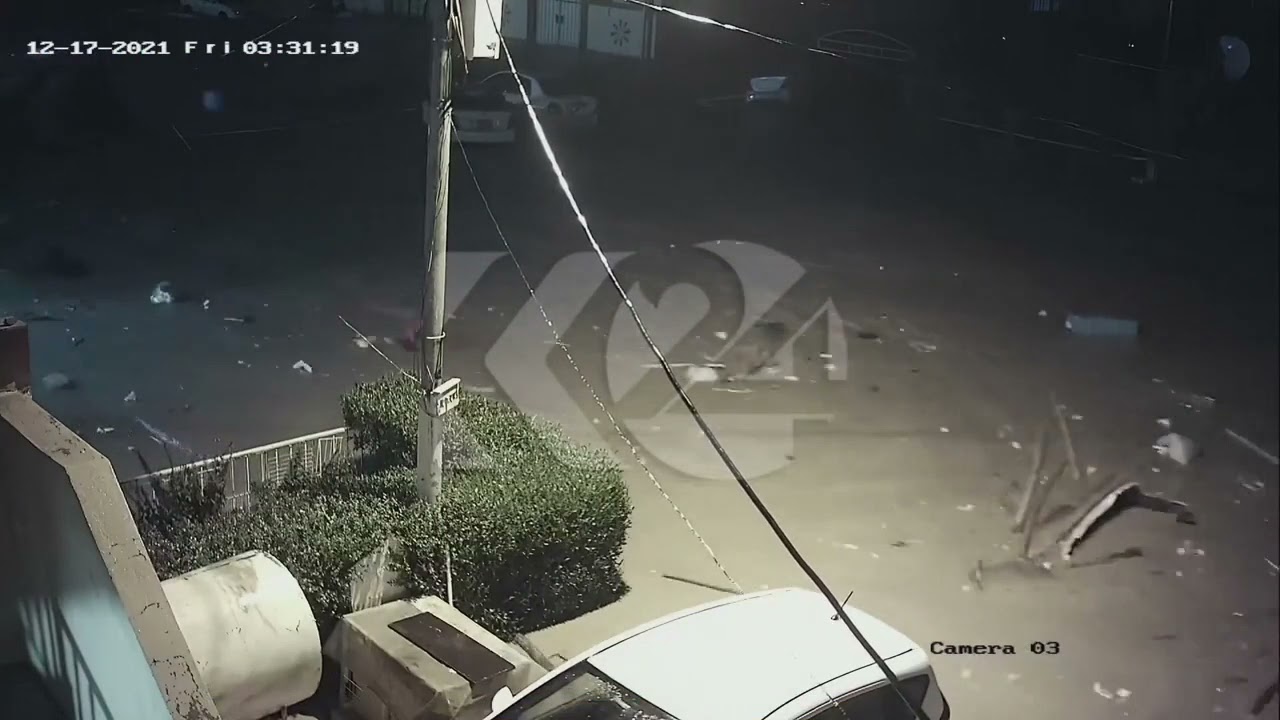 بالفيديو | لحظات مرعبة عن 